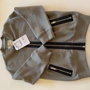 Zara Boys Zippered Sweater